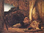 The Sleeping Shepherd Samuel Palmer